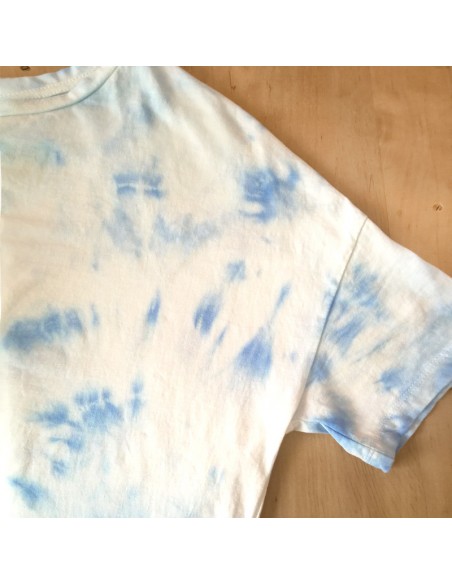 Camiseta die-tye azul