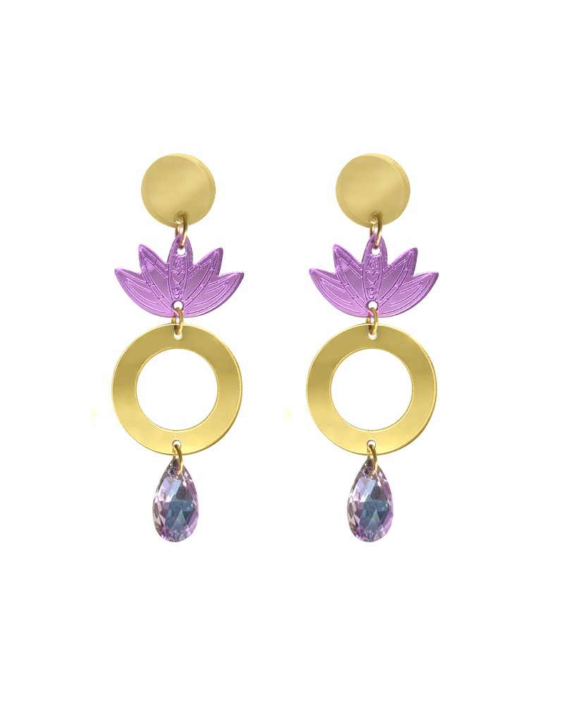 Pendientes Flor de Loto