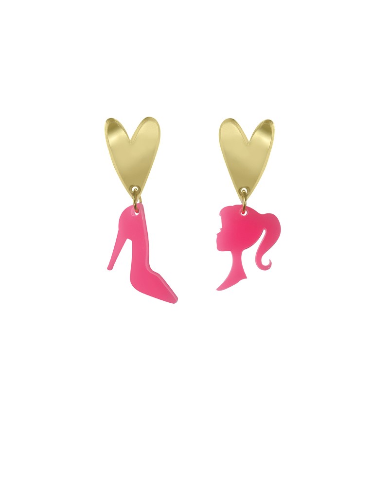 Pendientes barbie