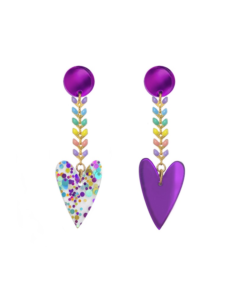 Pendientes Love night