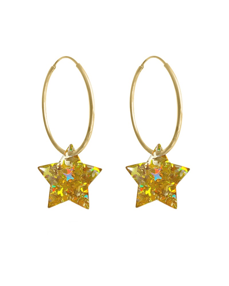 Christmas Star Earrings