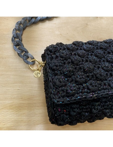 bolso crochet cadena