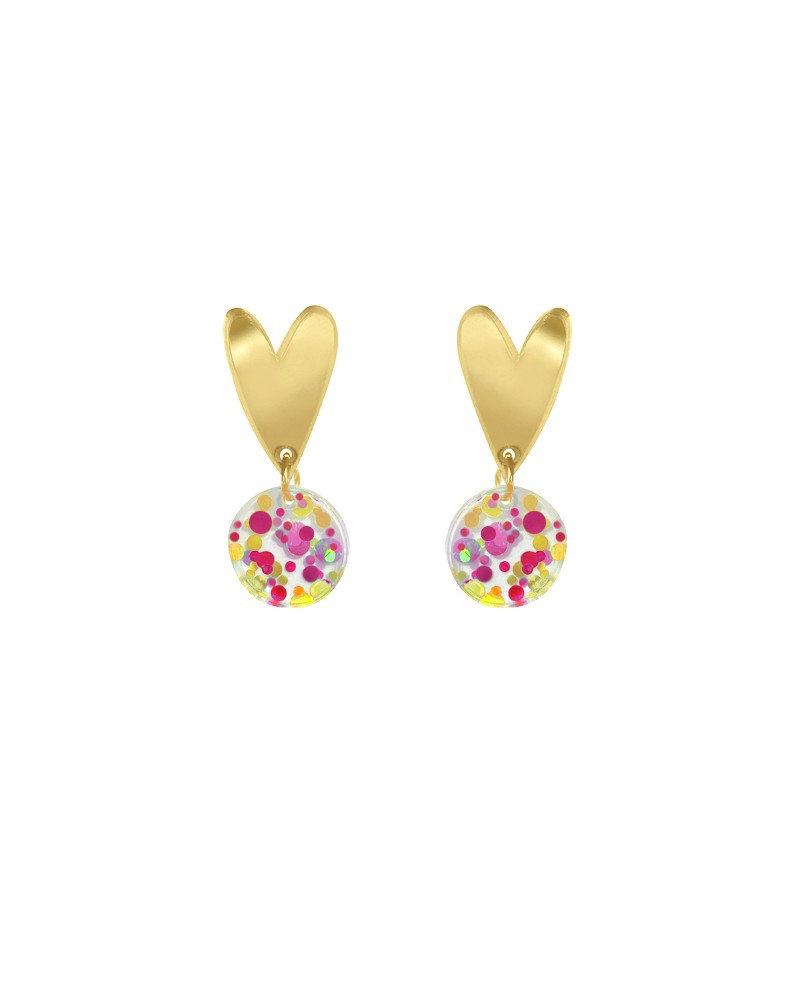 Pendientes Summer Lover pink