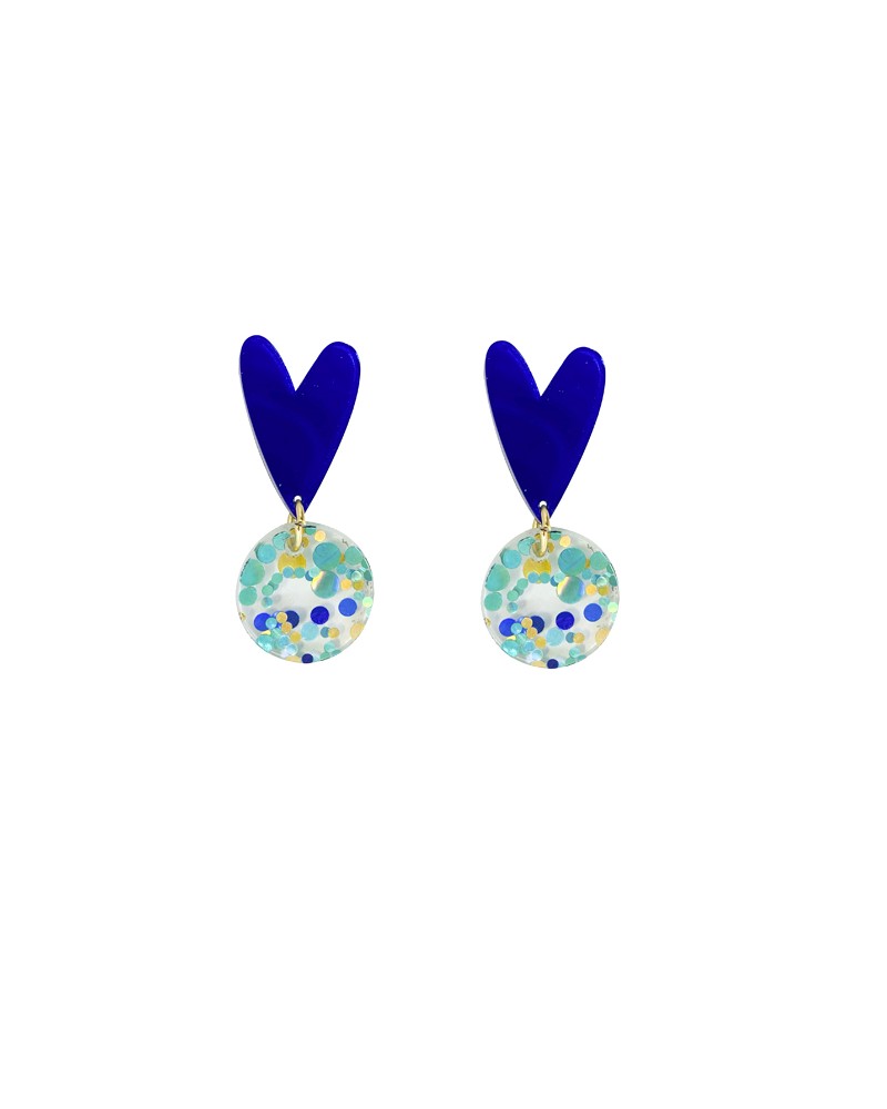 Pendientes Summer Lover blue