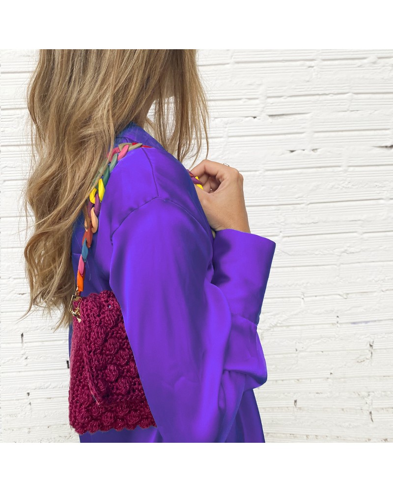 bolso crochet frambuesa 2