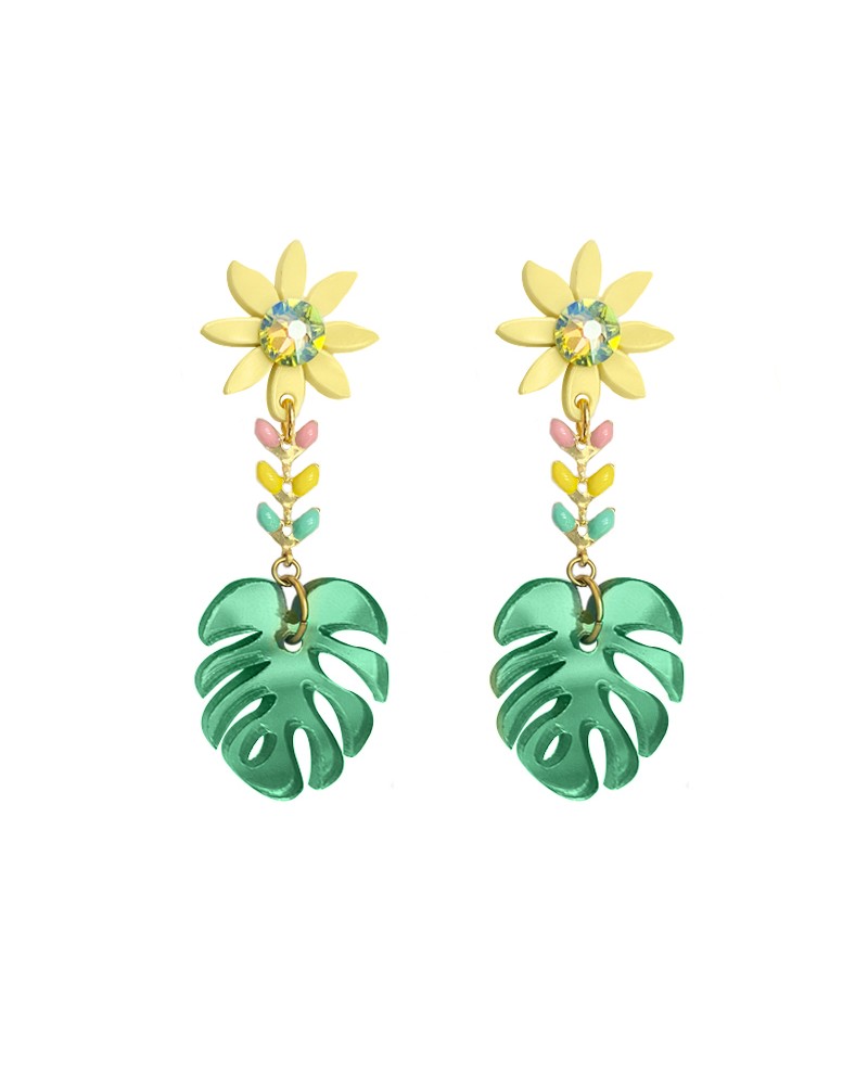 Pendientes Flourish