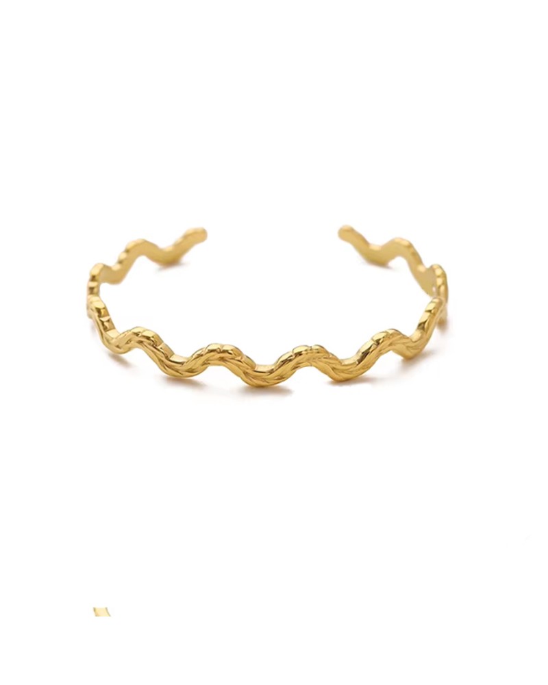 brazalete dorado acero