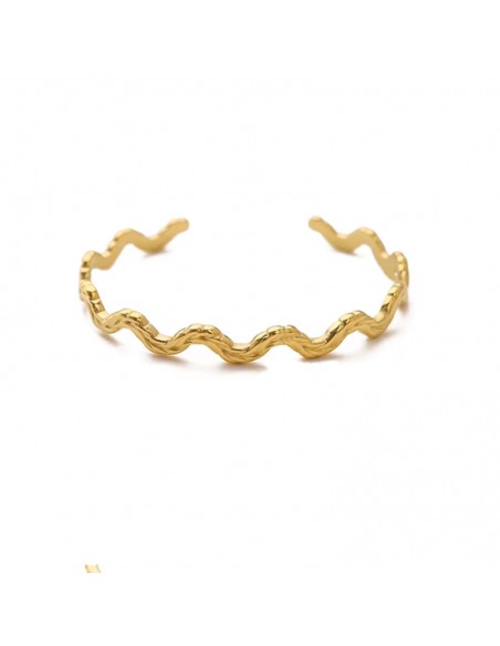 brazalete dorado acero