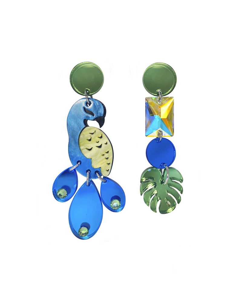 Peacock Earrings