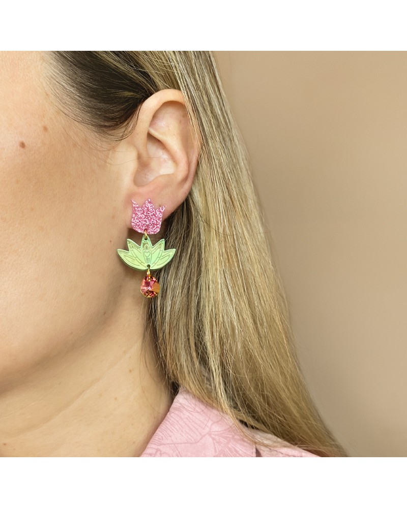 Pendientes Tulipanes 2
