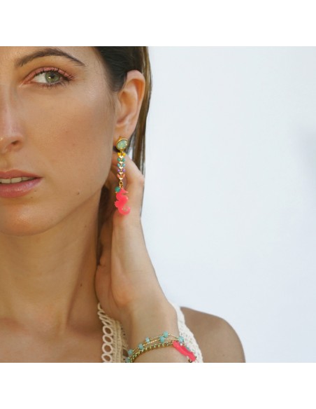 pendientes caballito de mar