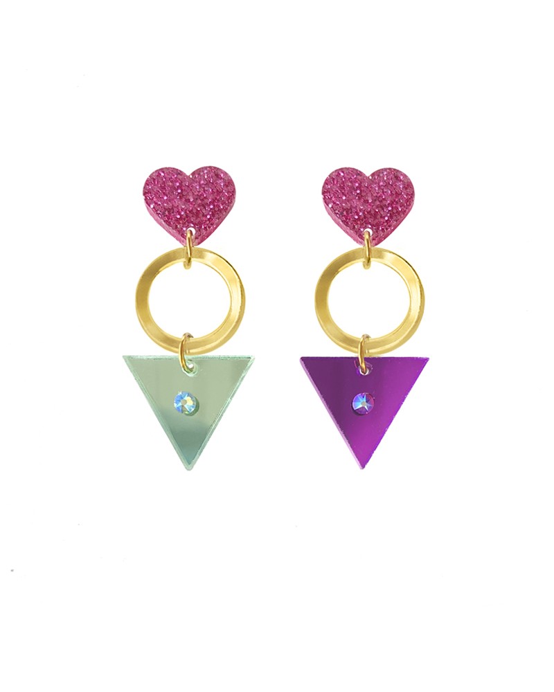 Pendientes Iconic love