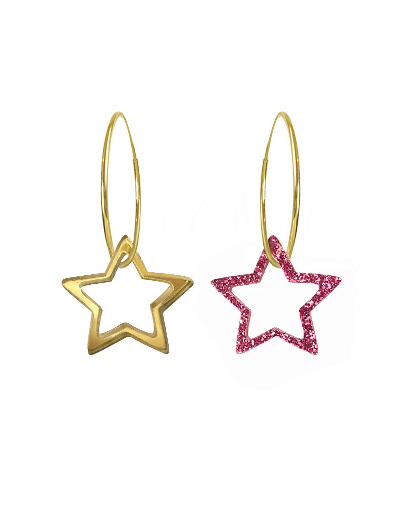 copy of Earrings Stars in the night