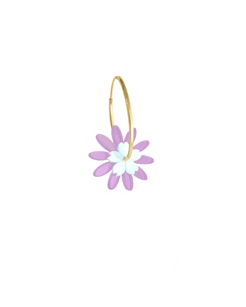 copy of Summer Lover purple earrings