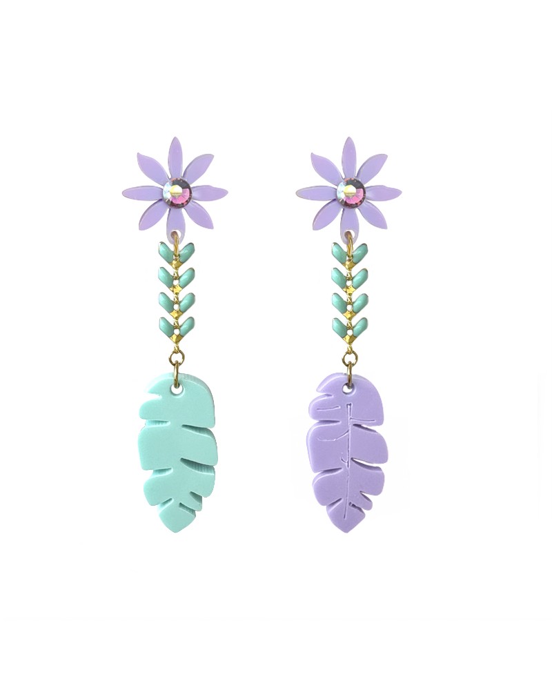 copy of Fuchsia Dahlia Earrings