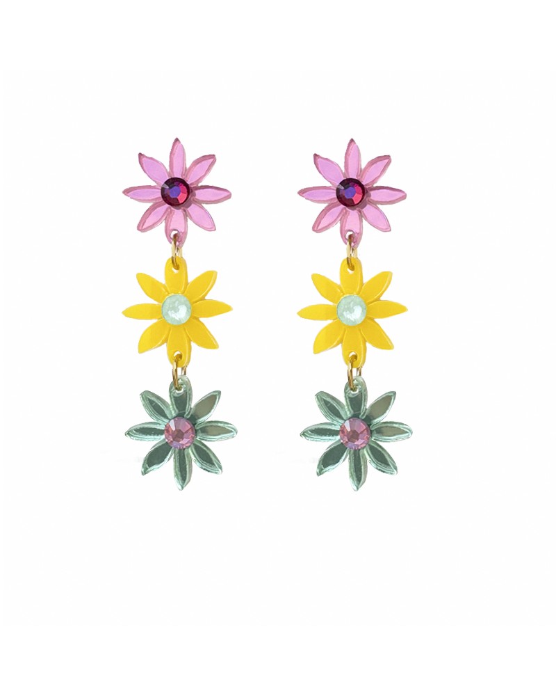copy of Fuchsia Dahlia Earrings