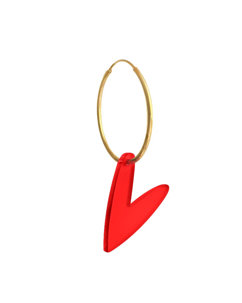 Real Love Red Earring