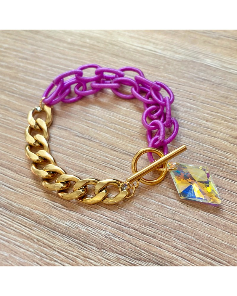 pulsera swarovski cadena