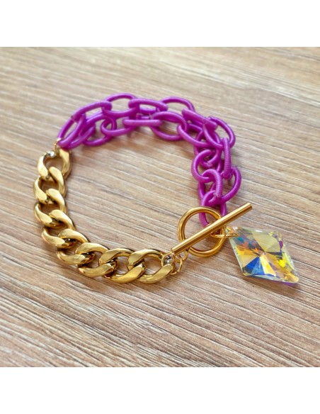 pulsera swarovski cadena
