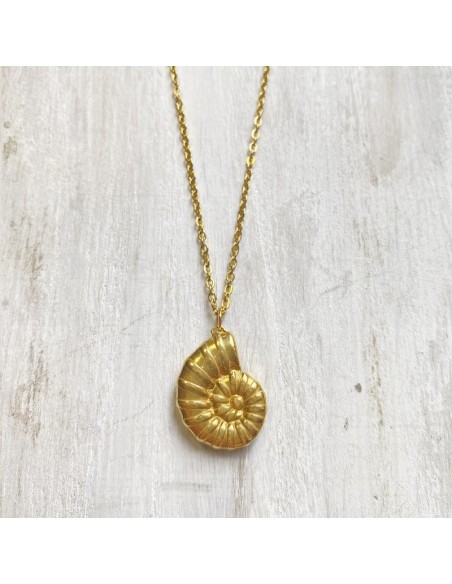 COLLAR CONCHA ACERO