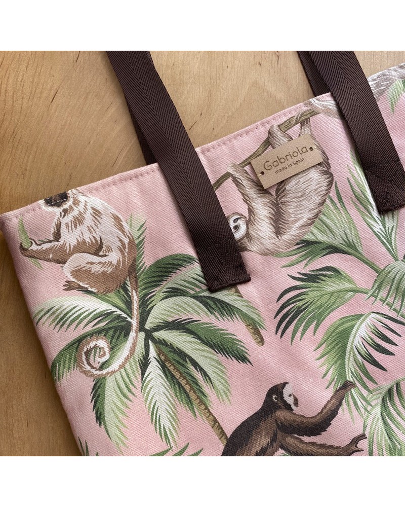 Bolso tote bag monos