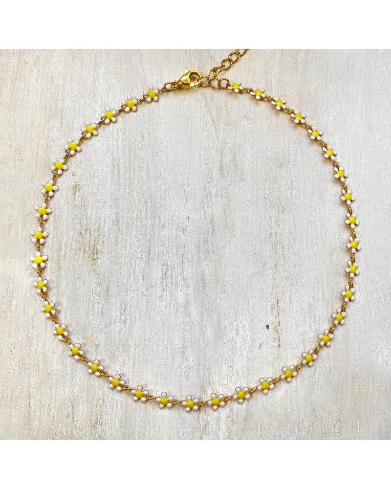 COLLAR CONCHA DORADO 2