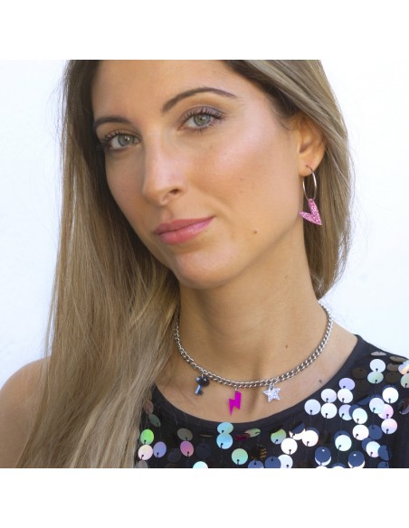 collar metacrilato rayo estrella